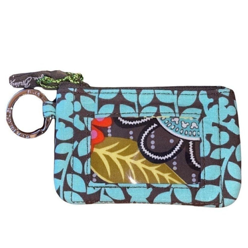 Vera Bradley Disney Perfect Petals Zip ID Case Mini Wallet NWT